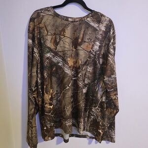 Camouflage Long Sleeve Men's Shirt